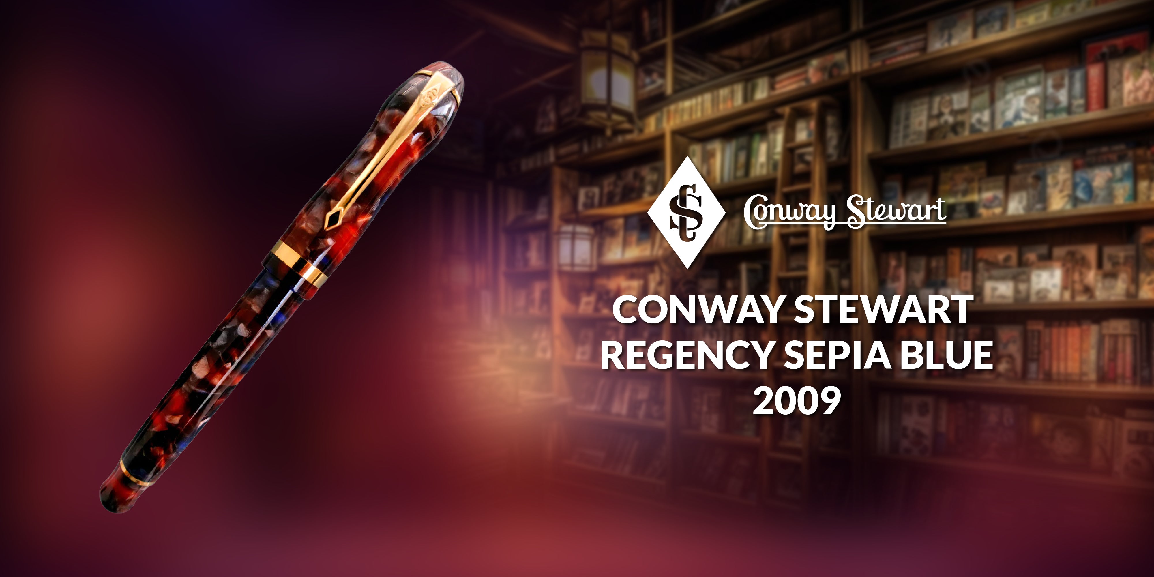 Conway Stewart Regency Sepia Blue, 2009 Conway Stewart Regency Sepia Blue, 2009