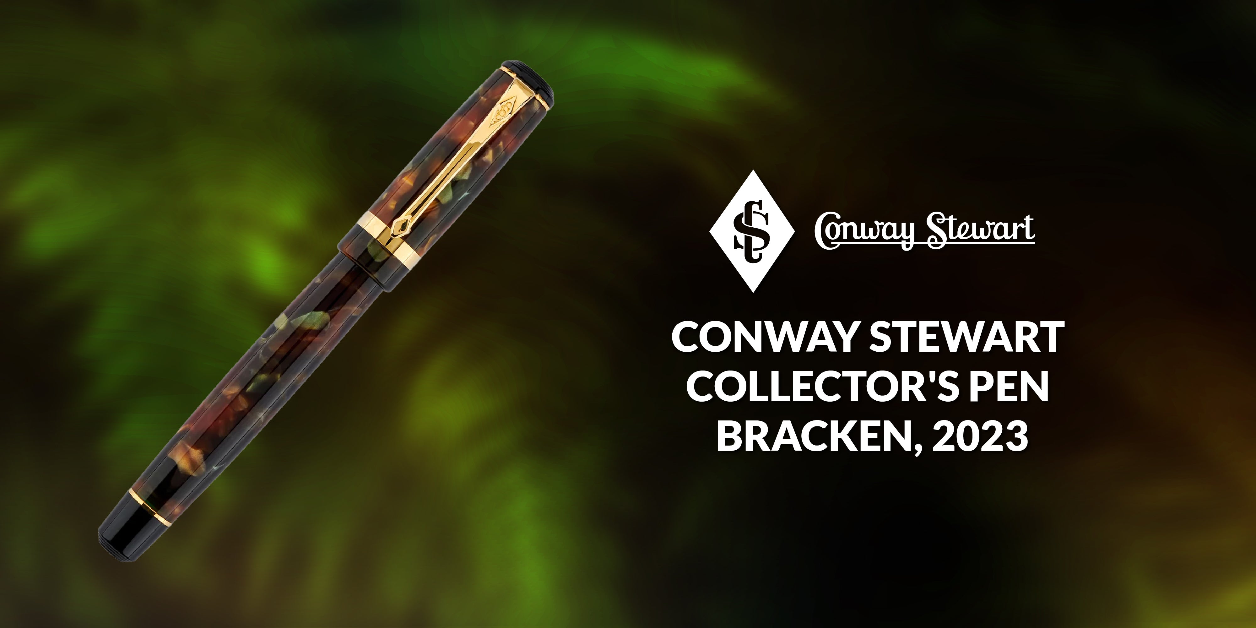 Conway Stewart Collector's pen - Bracken, 2023 Conway Stewart Collector's pen - Bracken, 2023
