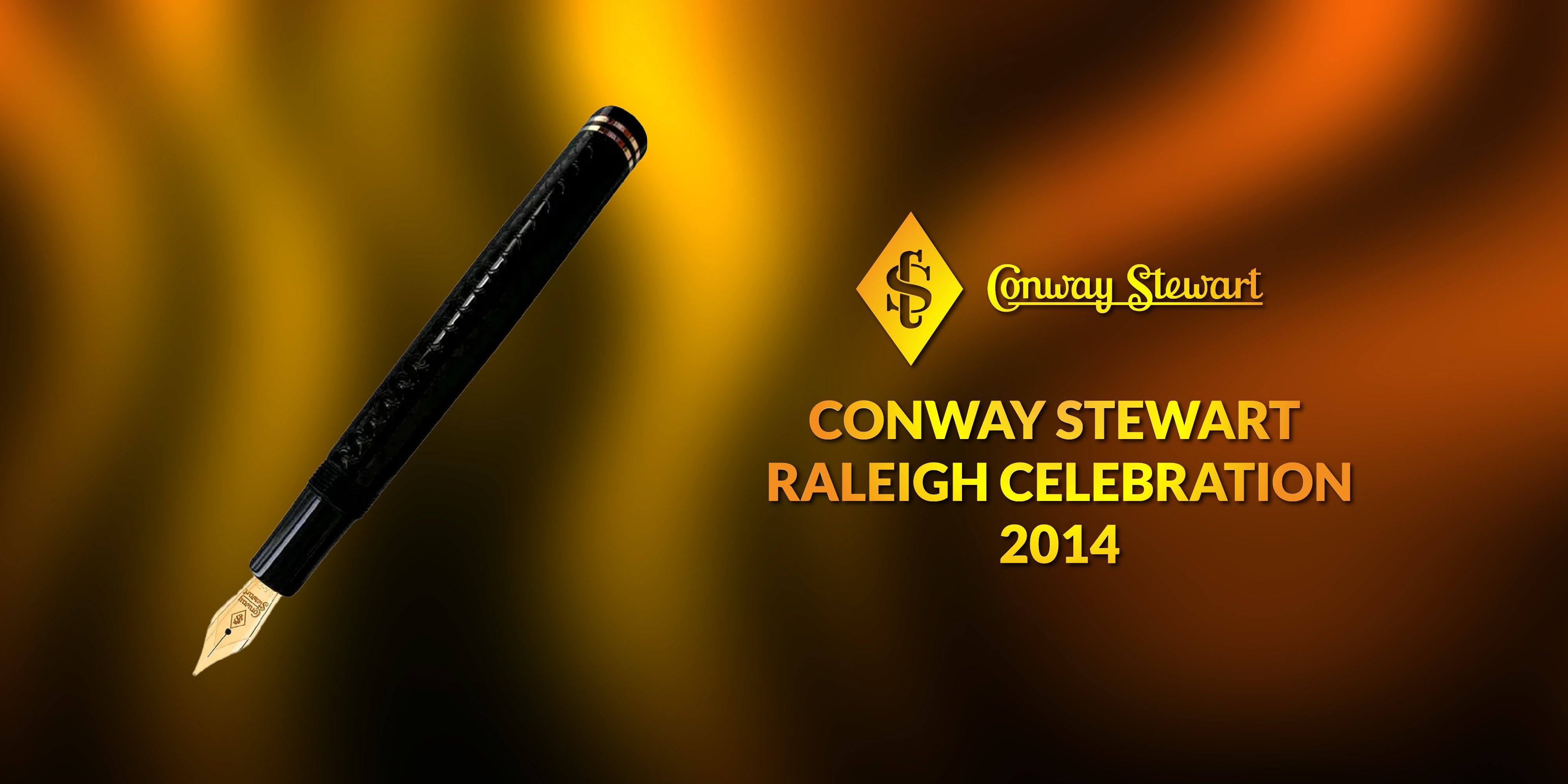 Conway Stewart Raleigh Celebration, 2014 Conway Stewart Raleigh Celebration, 2014