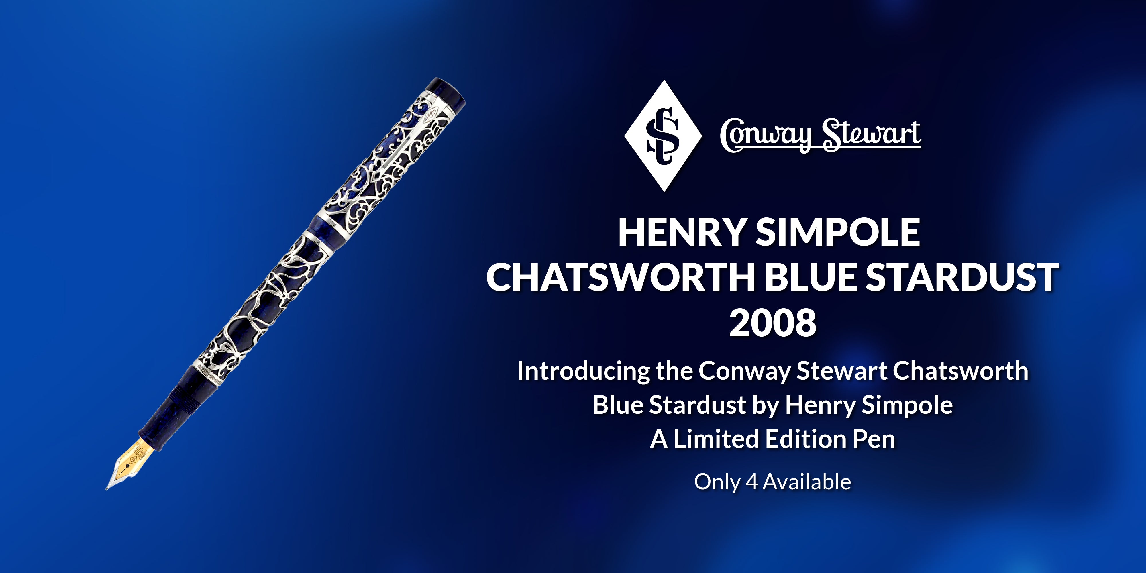 Henry Simpole Chatsworth Blue Stardust, 2008 Henry Simpole Chatsworth Blue Stardust, 2008