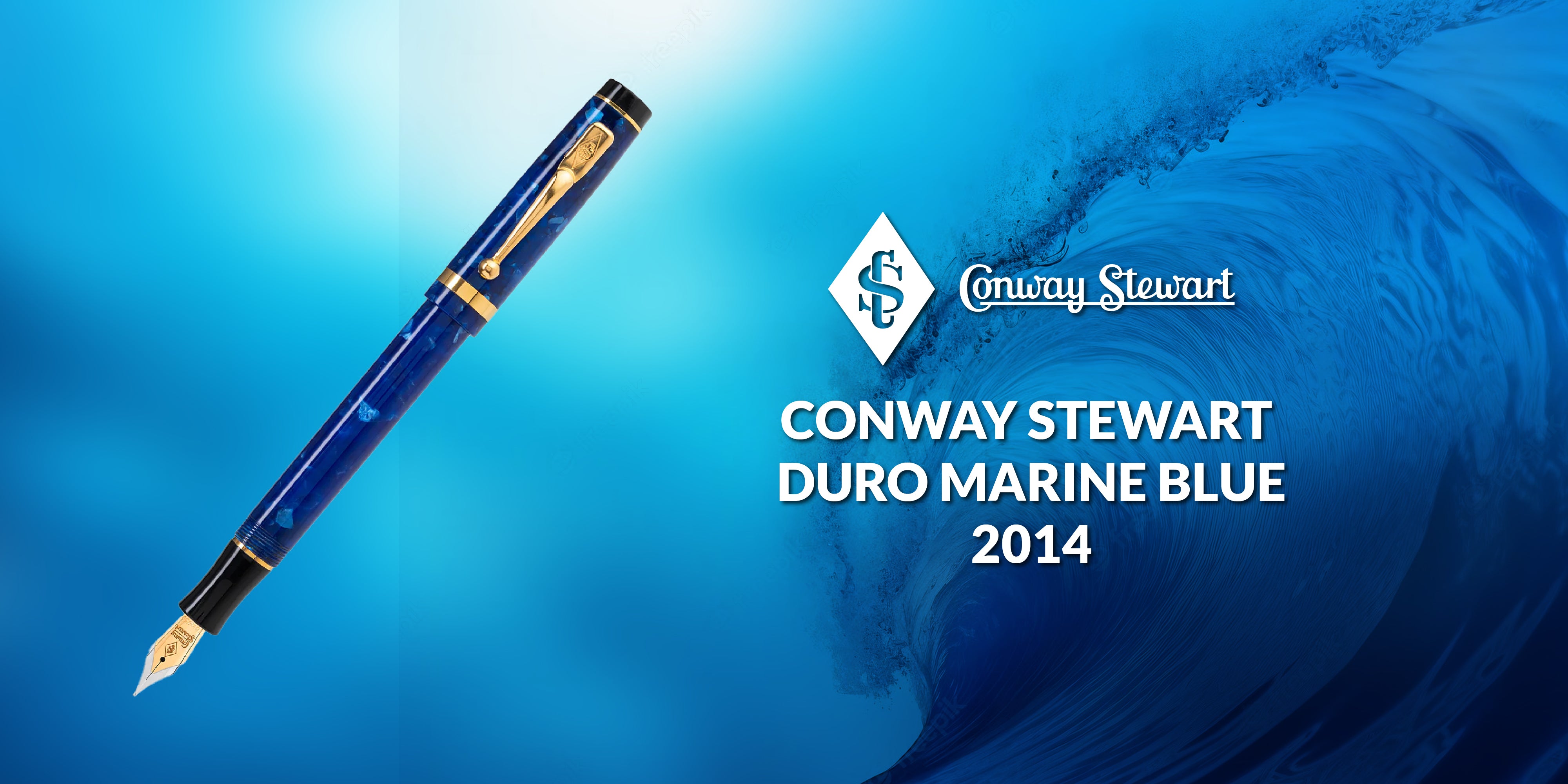 Conway Stewart Duro Marine Blue, 2014 Conway Stewart Duro Marine Blue, 2014