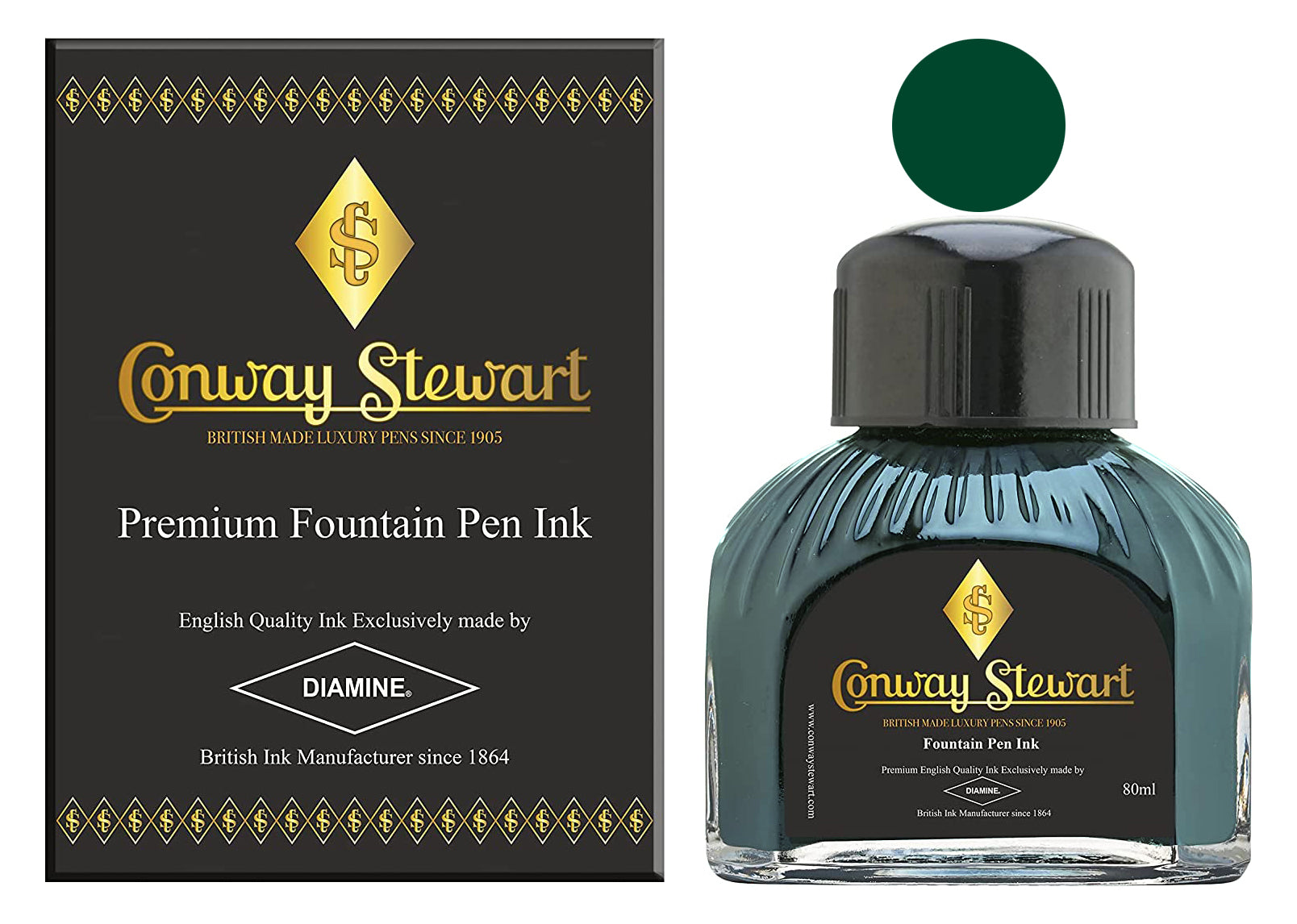 Conway Stewart Füllfederhalter, Flaschentinte Conway Stewart Füllfederhalter, Flaschentinte