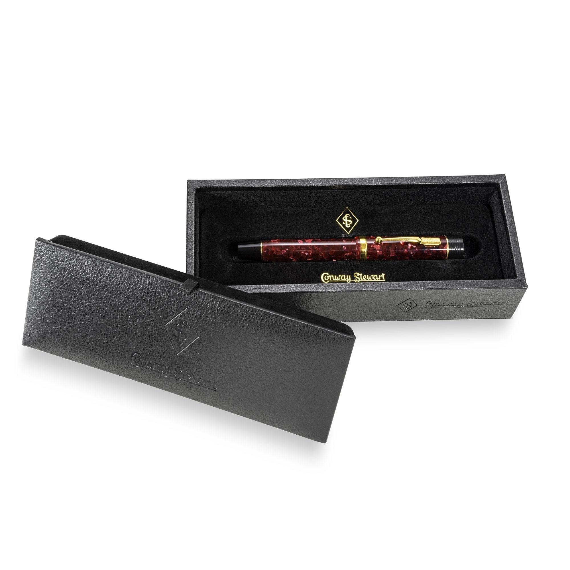 Conway Stewart Churchill Burgundy conwaystewart.com Conway Stewart Churchill Burgundy conwaystewart.com