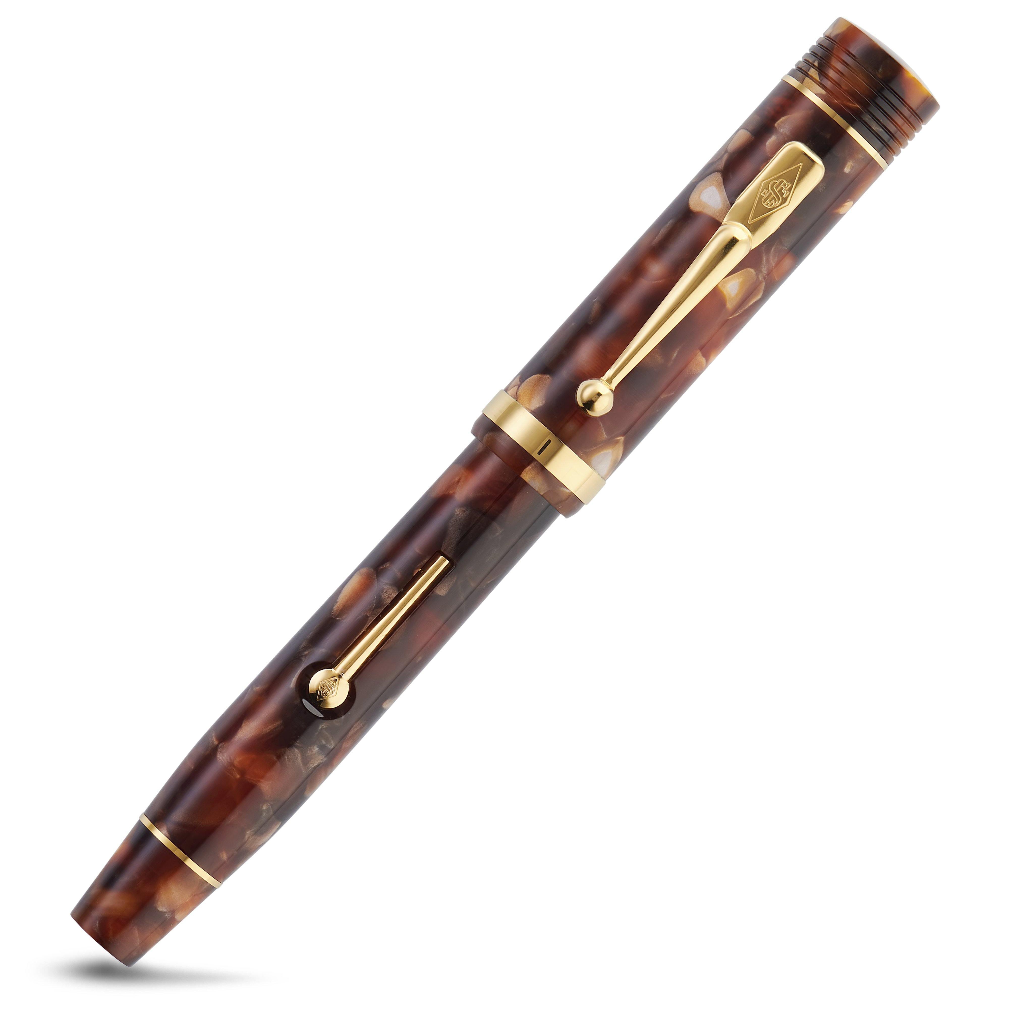 Conway Stewart Churchill Classic Brown Lever-Fill conwaystewart.com Conway Stewart Churchill Classic Brown Lever-Fill conwaystewart.com