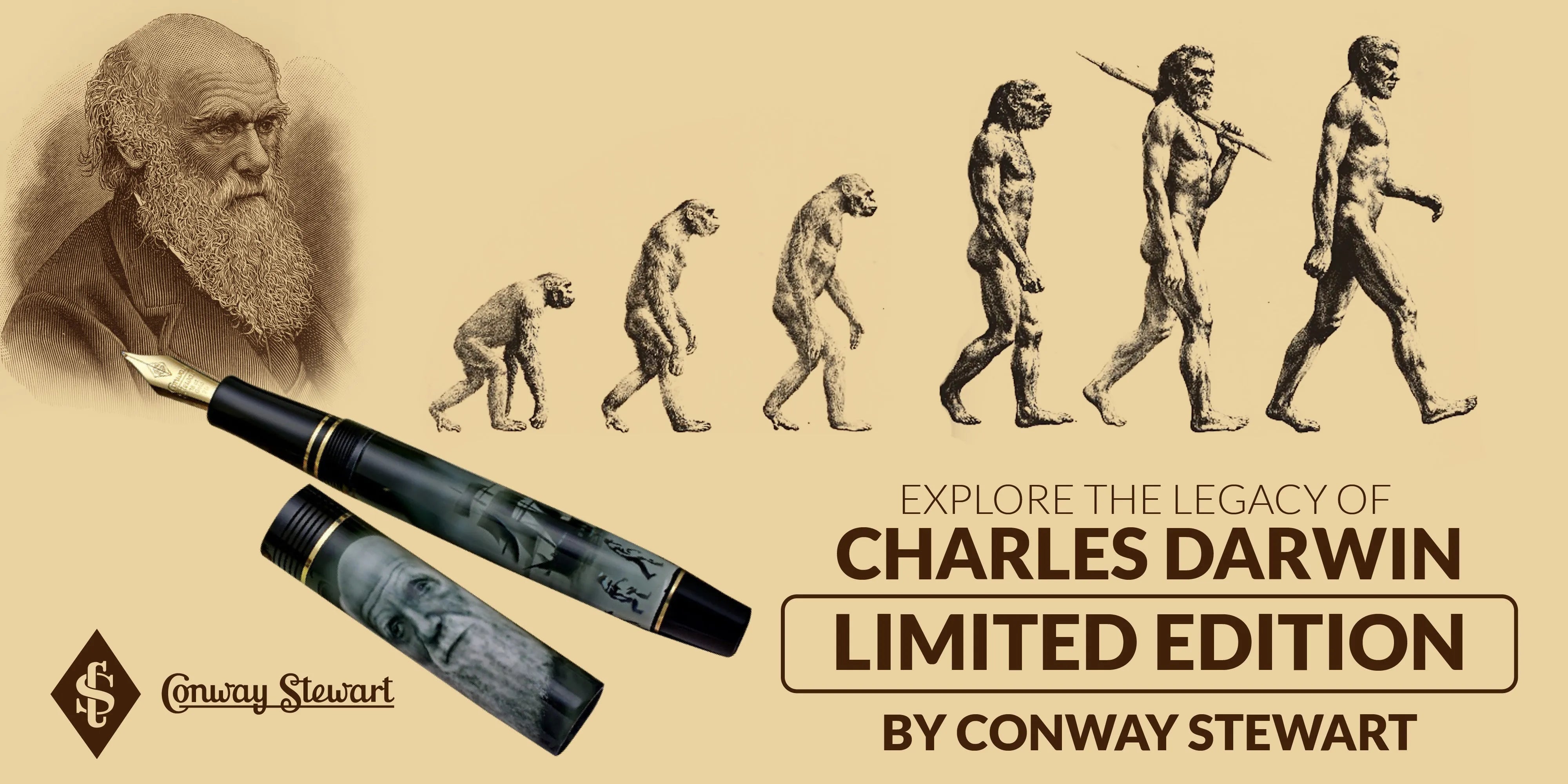 Conway Stewart 'Charles Darwin' Limited Edition