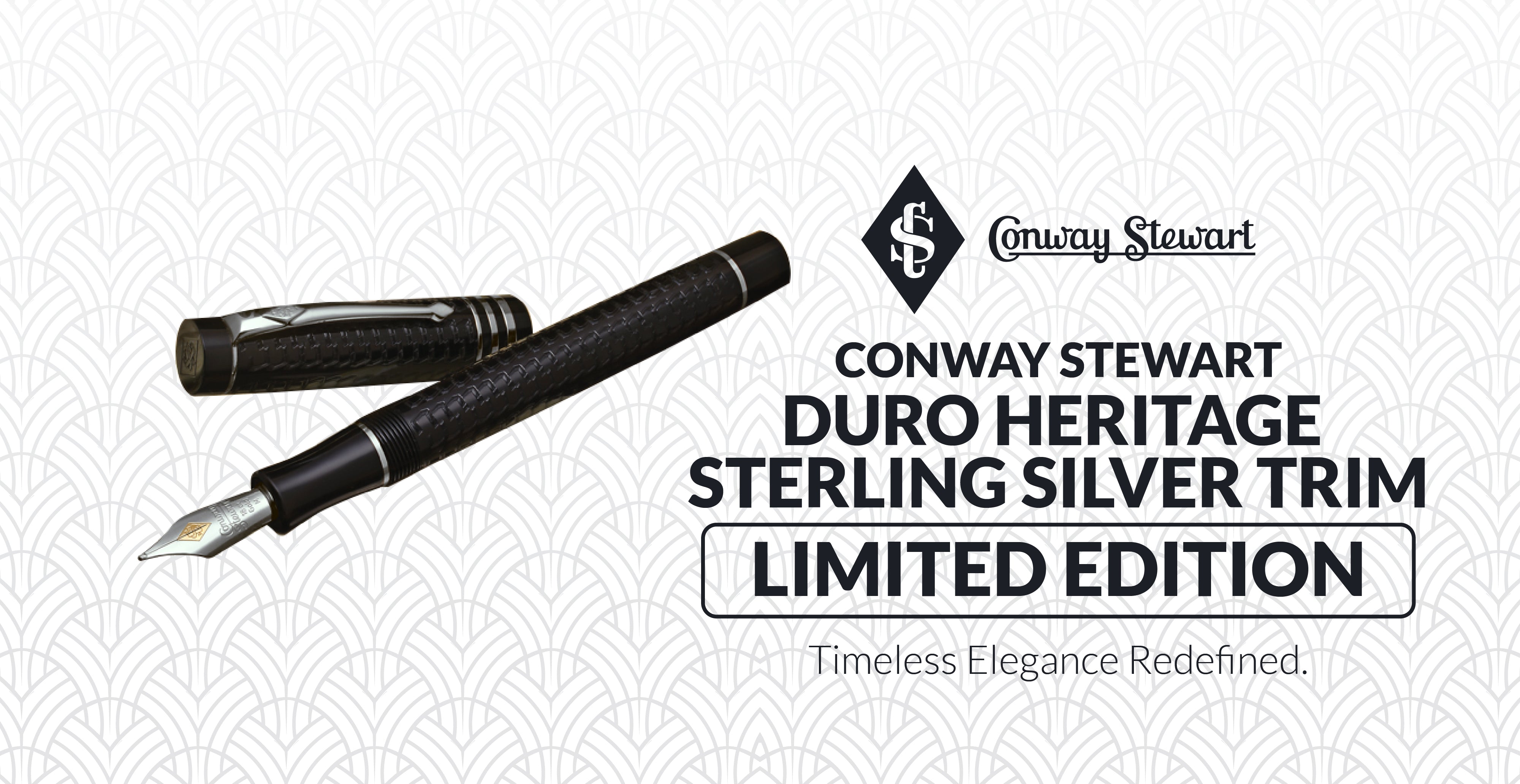 Conway Stewart Duro Heritage Sterling Silver Trim Limited Edition