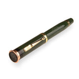 Cap-top GWR medallion close-up on the Brunel GWR Pen