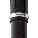 Cap band hallmark close-up on the Churchill Dartmoor Silver