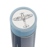 Close-up of the Spitfire engraving on the cap top of the Conway Stewart Spitfire pen