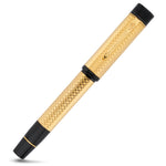 Churchill Vermeil rollerball capped, gold-plated sterling silver barrel