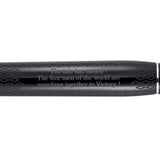 Engraved victory quotation on the barrel of the D-Day 80th Anniversary Pen