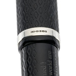 Close-up of the sterling silver hallmark band on the D-Day 80th Anniversary Pen