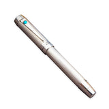 Jane Austen Pen rollerball capped, sterling silver with engraved portrait cap top