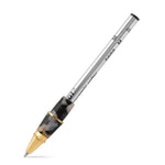 Close-up of the Series 100 Fresian rollerball refill, marked ceramic roller 5888 M