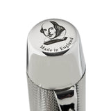 Cap-top Shakespeare portrait engraving close-up