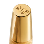 Edition number engraving on the cap top of the Shakespeare Vermeil