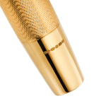 Hallmark close-up on the Shakespeare Vermeil barrel