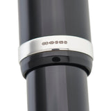 Sterling silver hallmark band on The Alan Turing Pen