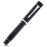 VE-Day 80th Anniversary Pen rollerball capped, black acrylic with sterling silver fittings